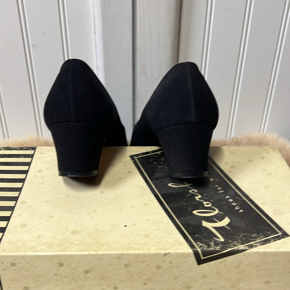 50s Florsheim Suede Loafers Shoes 7 Vintage - Picture 4 of 9